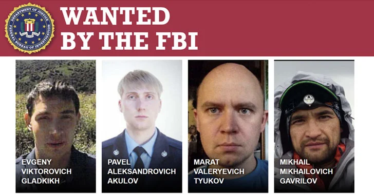 U.S. Charges 4 Russian Govt. Employees Over Hacking Critical Infrastructure Worldwide